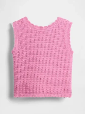 Bebek & Yürümeye Başlayan Çocuklar İçin Tığ İşi Tank Top