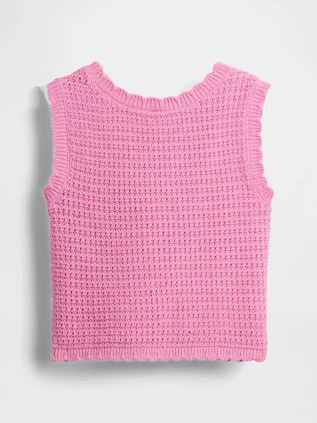 Bebek & Yürümeye Başlayan Çocuklar İçin Tığ İşi Tank Top