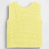 Bebek & Yürümeye Başlayan Çocuklar İçin Tığ İşi Tank Top