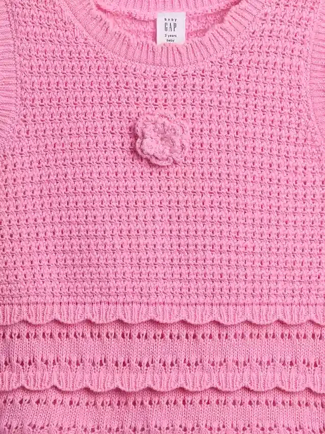 Bebek & Yürümeye Başlayan Çocuklar İçin Tığ İşi Tank Top