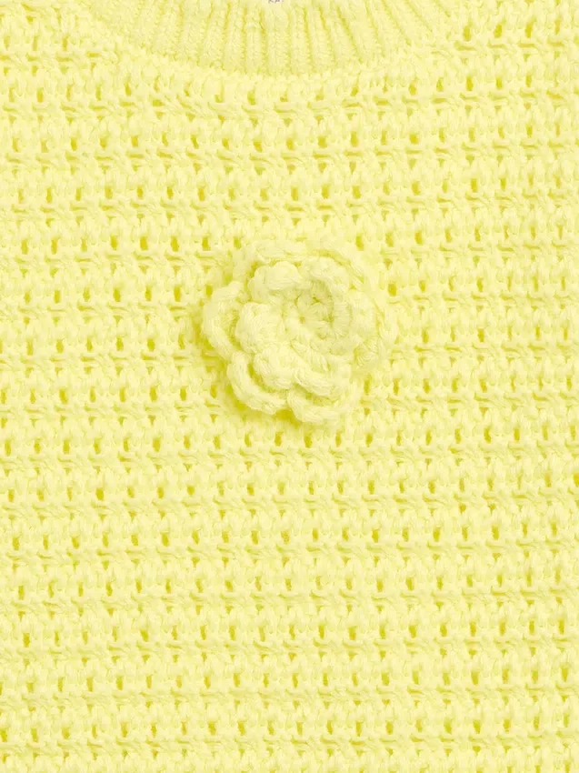 Bebek & Yürümeye Başlayan Çocuklar İçin Tığ İşi Tank Top