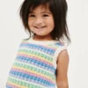 Bebek & Yürümeye Başlayan Çocuklar İçin Tığ İşi Tank Top