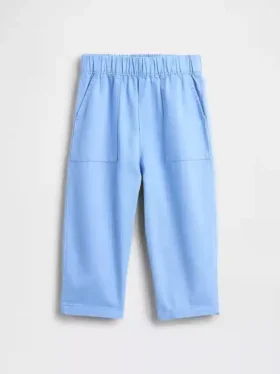 Bebek & Yürümeye Başlayan Çocuklar İçin Ultra Yumuşak Çekip Giyilen Geniş Paça Pantolon