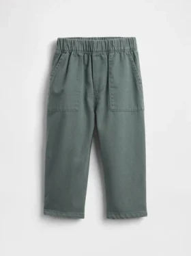 Bebek & Yürümeye Başlayan Çocuklar İçin Ultra Yumuşak Çekip Giyilen Geniş Paça Pantolon