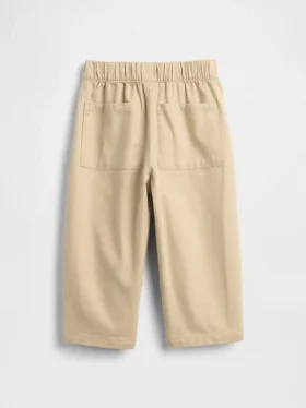 Bebek & Yürümeye Başlayan Çocuklar İçin Ultra Yumuşak Çekip Giyilen Geniş Paça Pantolon