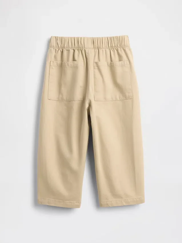 Bebek & Yürümeye Başlayan Çocuklar İçin Ultra Yumuşak Çekip Giyilen Geniş Paça Pantolon