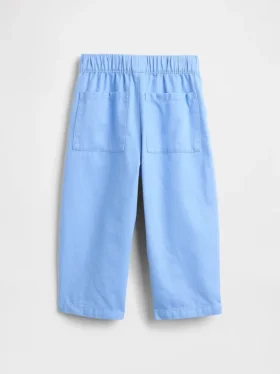 Bebek & Yürümeye Başlayan Çocuklar İçin Ultra Yumuşak Çekip Giyilen Geniş Paça Pantolon