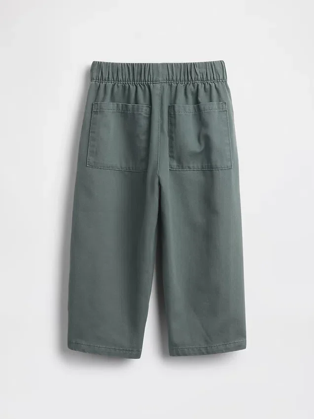 Bebek & Yürümeye Başlayan Çocuklar İçin Ultra Yumuşak Çekip Giyilen Geniş Paça Pantolon