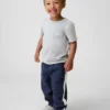 Bebek & Yürümeye Başlayan Çocuklar İçin Ultra Yumuşak Çizgili Barrel Pantolonlar