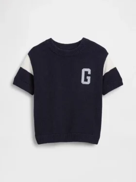 Bebek & Yürümeye Başlayan Çocuklar İçin Varsity Logolu Kazak Gömlek