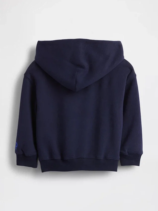 Bebek & Yürümeye Başlayan Çocuklar İçin Vintagesoft Dino-Pocket Kapüşonlu Sweatshirt