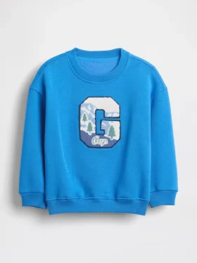 Bebek & Yürümeye Başlayan Çocuklar İçin Vintagesoft Grafik Logolu Sweatshirt