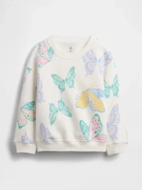 Bebek & Yürümeye Başlayan Çocuklar İçin Vintagesoft Grafikli Sweatshirt