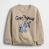 Bebek & Yürümeye Başlayan Çocuklar İçin Vintagesoft Grafikli Sweatshirt