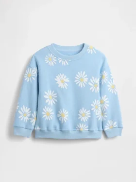 Bebek & Yürümeye Başlayan Çocuklar İçin Vintagesoft Grafikli Sweatshirt