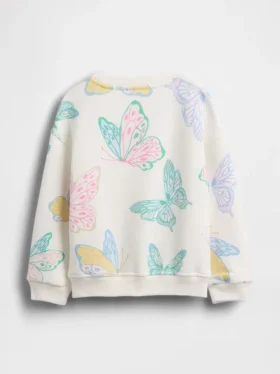 Bebek & Yürümeye Başlayan Çocuklar İçin Vintagesoft Grafikli Sweatshirt