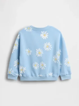 Bebek & Yürümeye Başlayan Çocuklar İçin Vintagesoft Grafikli Sweatshirt