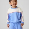 Bebek & Yürümeye Başlayan Çocuklar İçin Vintagesoft Havlu Kumaşlı Varsity Sweatshirt
