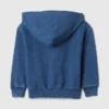 Bebek & Yürümeye Başlayan Çocuklar İçin Vintagesoft Rahat Fermuarlı Kapüşonlu Sweatshirt