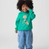 Bebek & Yürümeye Başlayan Çocuklar İçin Vintagesoft Rahat Kapüşonlu Sweatshirt