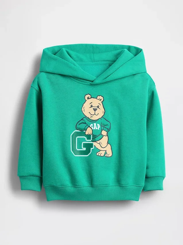 Bebek & Yürümeye Başlayan Çocuklar İçin Vintagesoft Rahat Kapüşonlu Sweatshirt