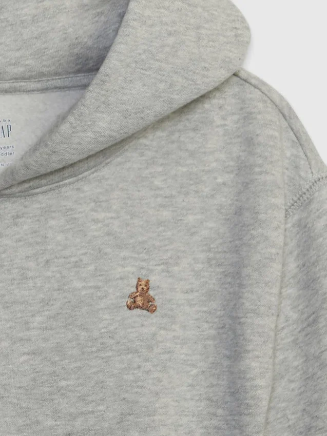 Bebek & Yürümeye Başlayan Çocuklar İçin Vintagesoft Rahat Kapüşonlu Sweatshirt