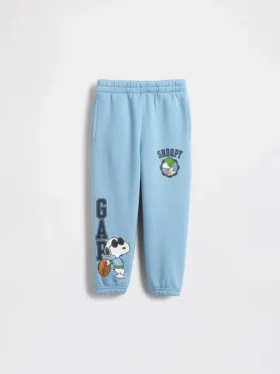 Bebek & Yürümeye Başlayan Çocuklar İçin Vintagesoft Snoopy Logolu Jogger Pantolon