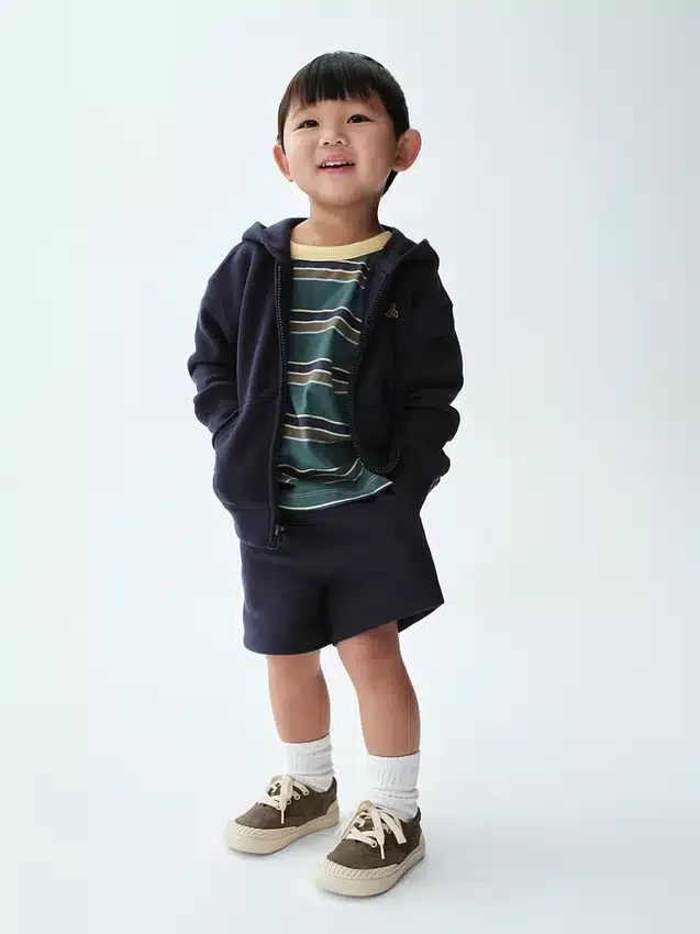 Bebek & Yürümeye Başlayan Çocuklar İçin Vintagesoft Sweat Şortlar