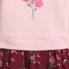 Bebek & Yürümeye Başlayan Çocuklar İçin Vintagesoft Sweatshirt Elbise