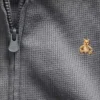 Bebek & Yürümeye Başlayan Çocuklar İçin Waffle Dokulu Fermuarlı Kapüşonlu Sweatshirt