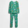 Bebek & Yürümeye Başlayan Çocuklar İçin Winnie the Pooh Organik Fırçalanmış Pamuklu Pijama Seti
