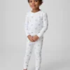 Bebek & Yürümeye Başlayan Çocuklar İçin Winnie the Pooh Organik Fırçalanmış Pamuklu Pijama Seti