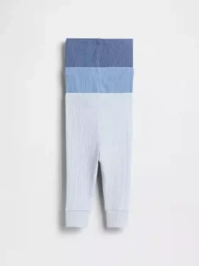 Bebeklerin İlk Favorileri İnce Nervürlü Pantolonlar (3’lü Paket)