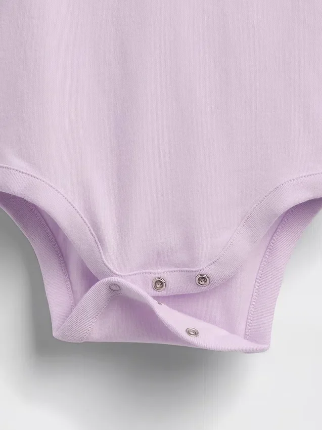 Bebeklerin İlk Favorileri Organik Pamuklu Çıtçıtlı Body (3'lü Paket)