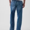 Blue Relaxed Straight Jean'ler'i Alın