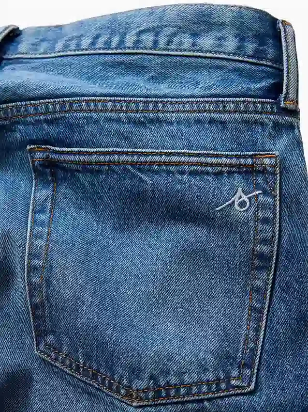 Blue Relaxed Straight Jean'ler'i Alın