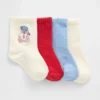 Brannan Bear Americana Çocuk Crew Çorapları (4'lü Paket)