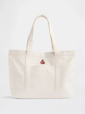 Brannan Bear Logolu Denim Tote Çanta