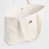 Brannan Bear Logolu Denim Tote Çanta