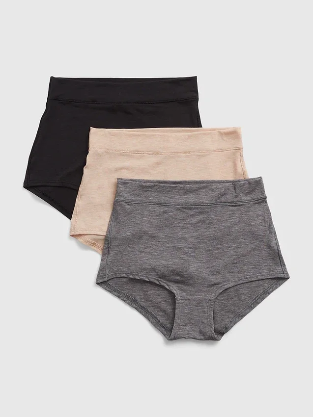 Breathe Yüksek Bel Bikini (3'lü Paket)