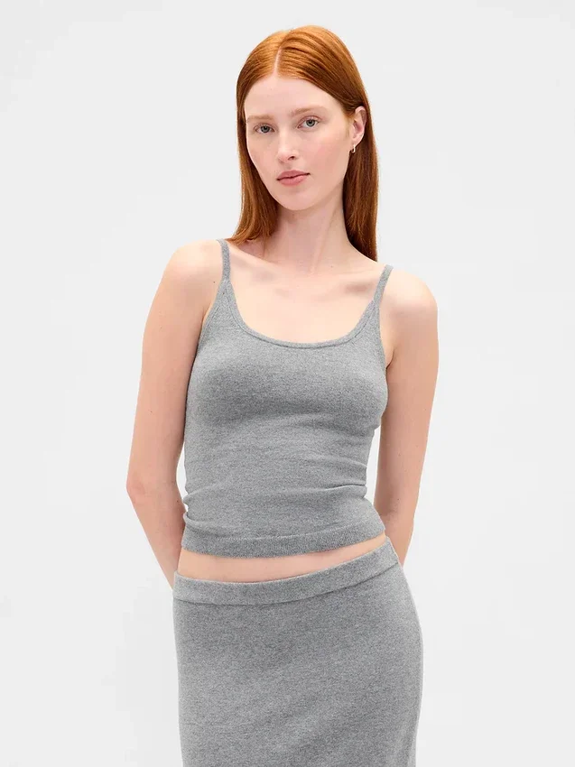 CashSoft Esnek Kısa Tank Top