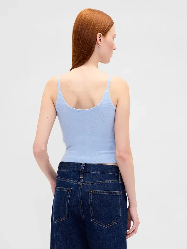 CashSoft Esnek Kısa Tank Top