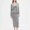 CashSoft Esnek Midi Etek