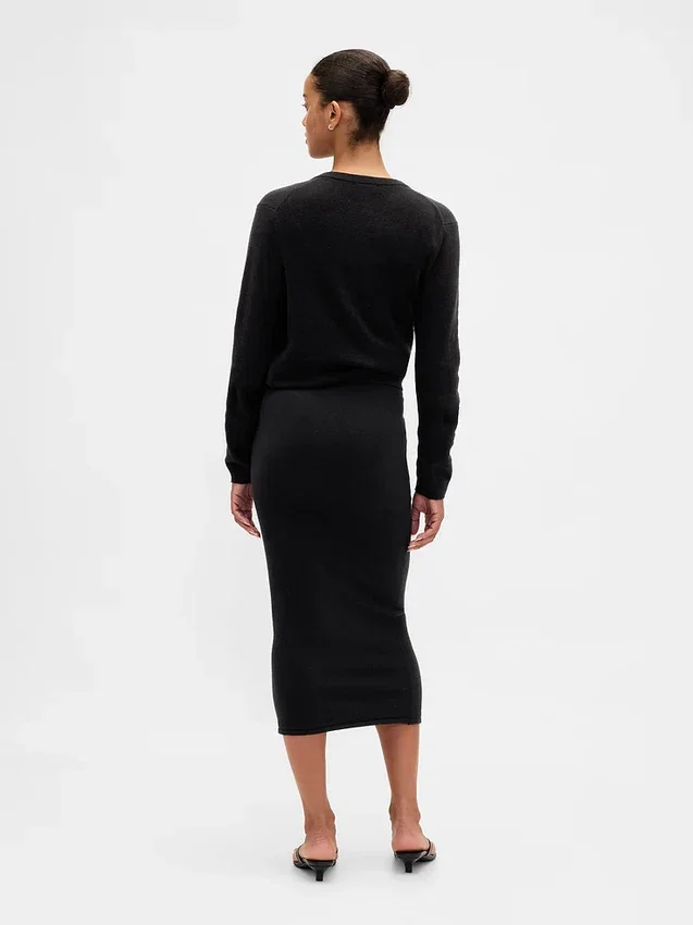 CashSoft Esnek Midi Etek