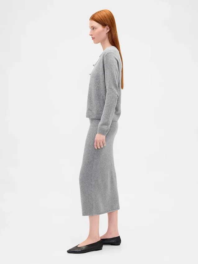 CashSoft Esnek Midi Etek