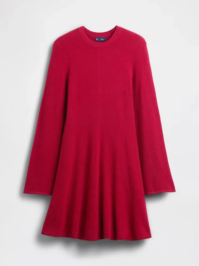 CashSoft Esnek Mini Kazak Elbise