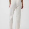 CashSoft Kablo Örgü Bootcut Kazak Pantolon