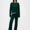 CashSoft Kablo Örgü Kazak Pantolon