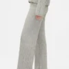 CashSoft Kablo Örgü Kazak Pantolon