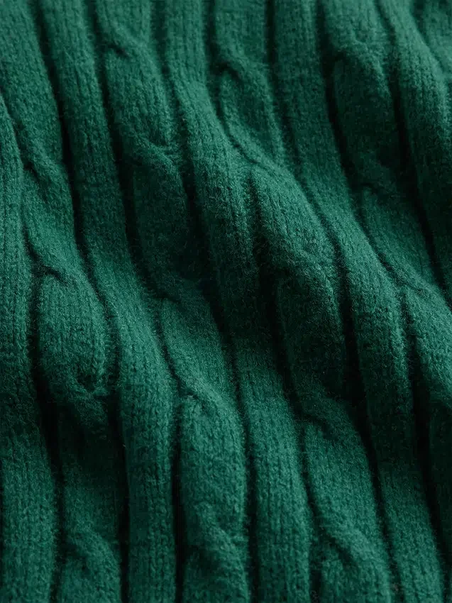 CashSoft Kablo Örgü Kazak Pantolon